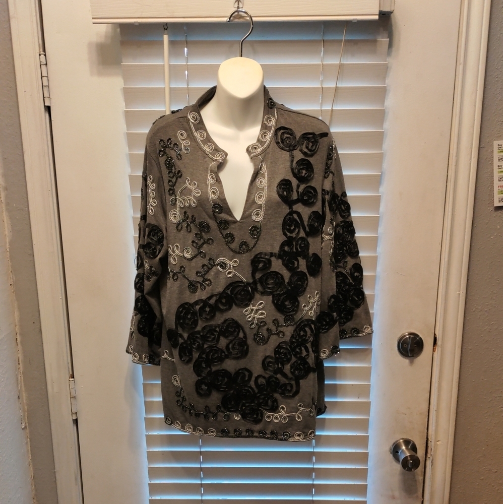 lauren michelle Women top Size XL Pre-owned